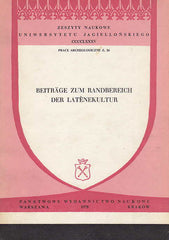 Beiträge zum Randbereich der Latènekultur, Jagiellonian University Press 1978