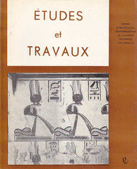 Etudes et Travaux XII, Centre D'Archeologie Mediterraneenne de L'Academie Polonaises des Sciences, Varsovie 1983