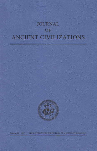 Journal of Ancient Civilizations, Volume 30, 2015, IHAC 2015