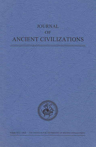 Journal of Ancient Civilizations, Volume 33/2 Journal of Ancient Civilizations, Volume 33/2, 2018, IHAC 2018