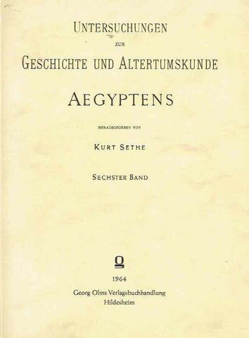 Kommentar zu den Klagen des Bauern Kurt Sethe, Kommentar zu den Klagen des Bauern, Untersuchungen zur Geschichte und Altertumskunde Aegyptens, Band 6, Georg Olms Verlagsbuchhandlung, Hildesheim 1964