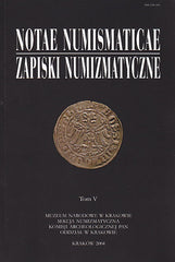 Notae Numismaticae vol. III/IV, Cracow 1999