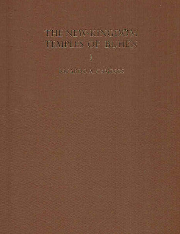 The New-Kingdom Temples of Buhen, vol I, vol. II Ricardo A. Caminos, The New-Kingdom Temples of Buhen, vol I, Archaeological Survey of Egypt, Thirty-Third Memoir, Egypt Exploration Society 1974