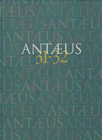 Antaeus, 31-32, Communicationes ex Instituto Archaeologico Academiae Scientiarum Hungaricae, 2010