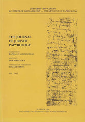 The Journal of Juristic Papyrology, vol. XXVI, Wydawnictwa Uniwersytetu Warszawskiego, Warsaw 1996