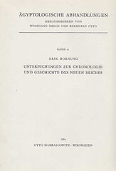  Erik Hornung, Untersuchungen zur chronologie und geschichte des neuen reiches, Ägyptologische Abhandlungen, Otto Harrassowitz, Wiesbaden 1964