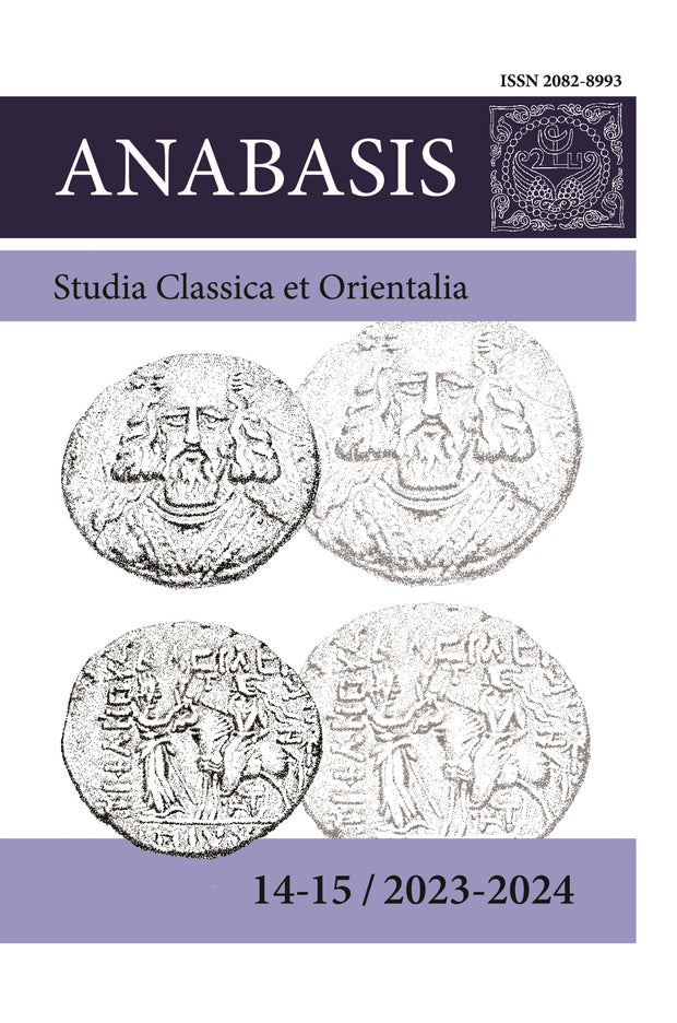 Anabasis 14-15/2023-2024, Studia Classica et Orientalia, ed. by M. J. Olbrycht, Rzeszow 2025