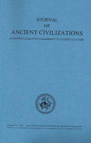 Journal of Ancient Civilizations, Volume 38/1, 2023, IHAC 2023&nbsp;