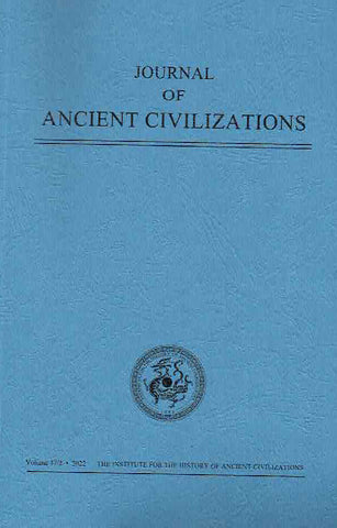 Journal of Ancient Civilizations, Volume 37/2, 2022, IHAC 2022 
