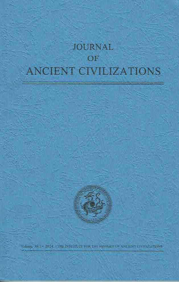 Journal of Ancient Civilizations, Volume 39/1, 2024, IHAC 2024