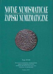 Notae Numismaticae vol. XVIII