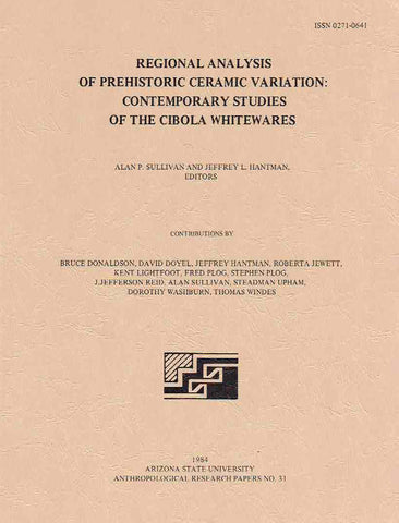   Regional Analysis of Prehistoric Ceramic Variation, Contemporary Studies of the Cibola Whitewares, ed. by Alan P. Sullivan, Jeffrey L. Hantman, Arizona State University Anthropological Research Papers, No. 31, Tempe 1984