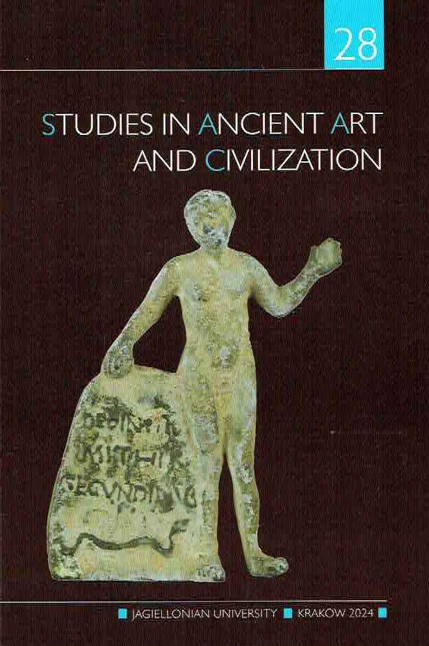 Studies in Ancient Art and Civilization, vol. 28, Jagiellonian University, Krakow 2024