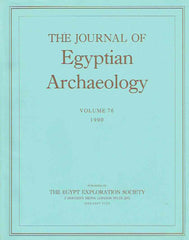 The Journal of Egyptian Archaeology, Volume 76, 1990, The Egypt Exploration Society, London 1990
