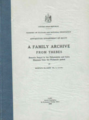 Mustafa El-Amir, A Family Archive from Thebes, Demotic Papyri in the Philadelphia and Cairo Museum from the Ptolemaic Period, Cairo 1959