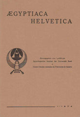  Erik Hornung, Elisabeth Staehelin, Studien zum Sedfest, Aegyptiaca Helvetica, 1/1974