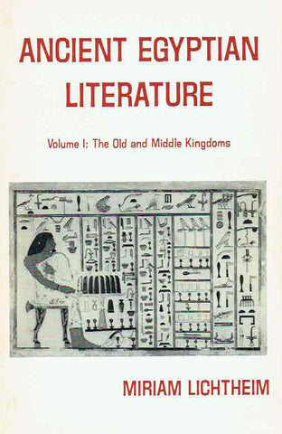 Miriam Lichtheim, Ancient Egyptian Literature, Vol. I: The Old and Middle Kingdoms, University of California Press, 1975