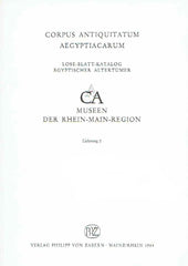 Corpus Antiquitatum Aegyptiacarum, Museum der Rhein-Main-Region, Lieferung 2