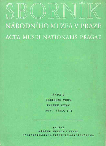 Egyptian Mummies in Czechoslovak Collections, Sbornik Narodniho Muzea v Praze, Acta Musei Nationalis Pragae, J. Cejka (ed.), vol. XXXV B (1979, no. 1-4), Narodni Muzeum v Praze 1980