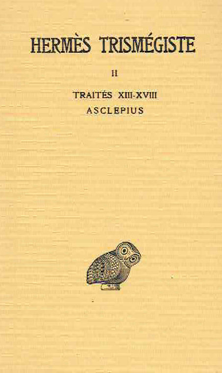 Corpus Hermeticum, I- III