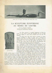  Jacques Vandier, La sculpture égyptienne au musée du Louvre