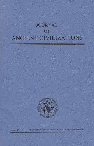 Journal of Ancient Civilizations, Volume 29, 2014, IHAC 2014