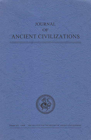 Journal of Ancient Civilizations, Volume 33/1, 2018, IHAC 2018