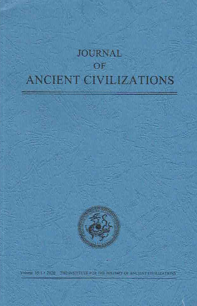   Journal of Ancient Civilizations, Volume 35/1, 2020, IHAC 2020