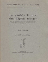 Michel Malaise, Les scarabees de coeur dans l'Egypte ancienne, Monographies Reine Elisabeth 4, Bruxelles 1978