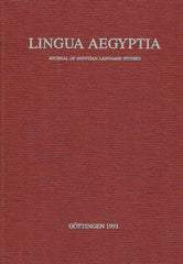 Antonio Loprieno (ed.), Proceedings of the Second International Conference on Egyptian Grammar (Crossroads II), Los Angeles, October 17-20, 1990, Lingua Aegyptia 1, Journal of Egyptian Language Studies, Gottingen 1991