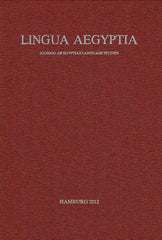 Antonio Loprieno (ed.), Lingua Aegyptia 19, Journal of Egyptian Language Studies, Gottingen 2011