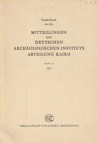 B. Ginter, W. Heflik, J.J. Kozlowski, J. Sliwa, Excavation in the Region of Qasr el-Sagha, 1979, Contributions to the Holocene Geology, the Predynastic and Dynastic Settlement in the Northern Fayum Desert, Sonderdruck aus den Mitteilungen des Deutschen Archaologischen Instituts Abteilung Kairo, Band 36, 1980, Verlag Philipp von Zabern, Mainz/Rhein