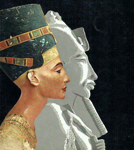  Nofretete Echnaton,Berlin Agyptisches Museum 10. April-16. Juni 1976