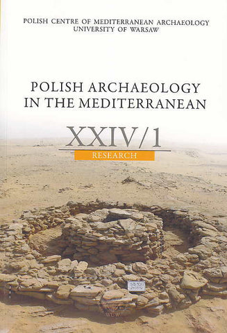 Polish Archaeology in the Mediterranean XXIV/1, Research, 2015