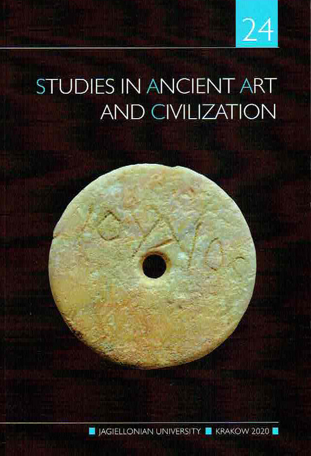 Studies in Ancient Art and Civilization, vol. 24, Jagiellonian University, Krakow 2020