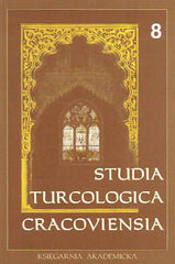  Studia Turcologica Cracoviensia 8, ed. by S. Stachowski, Krakow 2001