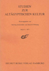  Hartwig Altenmuller, Dieter Wildung (ed.), Studien Zur Altagyptischen Kultur, Band 5-1977, Helmut Buske Verlag Hamburg 1977