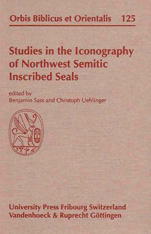 Studies in the Iconography of Northwest Semitic Inscribed Seals, Proceedings of a Symposium Held in Fribourg on April 17-20, 1991, ed. by B. Sass, C. Uehlinger,  Orbis Biblicus et Orientalis 125, Universitatsverlag, Freiburg, Schweiz, Vandenhoeck & Ruprecht, Gottingen 1993 