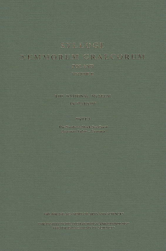 Sylloge Nummorum Graecorum, Poland, vol. II: The National Museum in Warsaw, Part 3, The Northern Black Sea Coast, Bosporan Rulers - Sarmatia, Krakow-Warszawa 2018