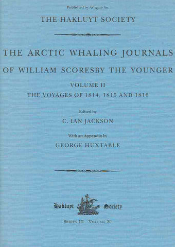 C. Ian Jackson (ed.), The Arctic Whaling Journals of William Scoresby the Younger volume II, The Voyages of 1814, 1815 and 1816, Series III, Volume 20, The Hakluyt Society, Londyn 2008