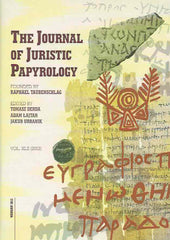 The Journal of Juristic Papyrology, vol. XLII (2012), ed. by T. Derda, A. Lajtar, J. Urbanik, Warsaw 2012