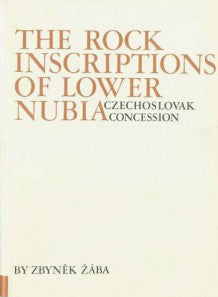Zbynek Zaba, The Rock Inscriptions of Lower Nubia, Czechoslovak Concession, Charles University of Prague, Czechoslovak Institute of Egyptology in Prague and in Cairo Publications, Volume I, Prague 1974