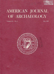 American Journal of Archaeology ,Vol. 88, no. 3, July 1984