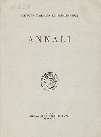 Annali, Instituto italiano di numismatica. Vol. 29, Roma 1982