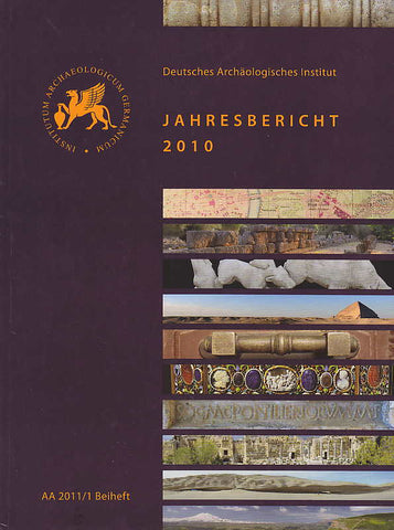 Archaologischer Anzeiger 2011/1 Beiheft, Jahresbericht 2010 Fillies, Deutsches Archaologisches Institut, Hirmer Verlag, Munchen 2012