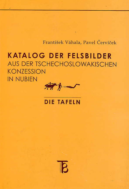 F. Vahala, P. Cervicek, Katalog der Felsbilder, Aus der Tschechoslowakischen konzession in Nubien, Karls Universitat Prag Verlag Karolinum 1999