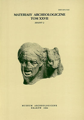 Materialy Archeologiczne, vol. XXVII/2, 1994