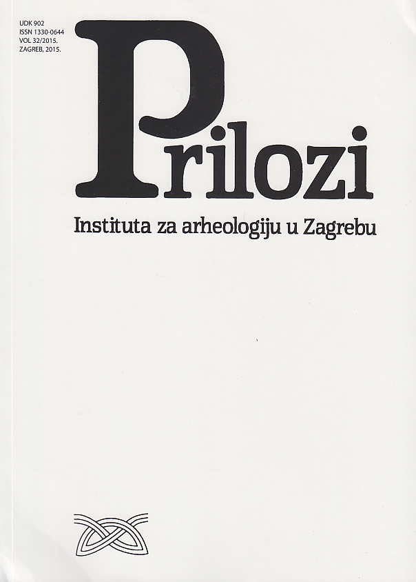 Prilozi, Instituta za Arheologiju u Zagrebu, Zagreb 2015